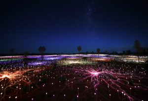 Field Of Light copyright by 2021 Bruce Munro. All rights reserved. Photography by Mark Pickthall.
